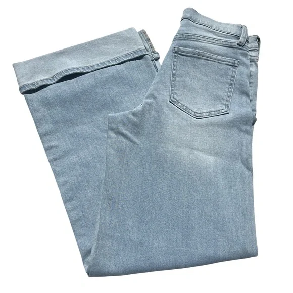 NWT JBD. - Just Black Denim - Cuffed Palazzo Light Denim Jeans Size 28 - Picture 7 of 10